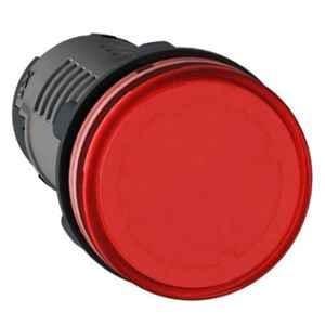 Schneider Electric Easy Harmony XA2 220V Red Round Integral Led Pilot Light with Screw Clamp Terminal, XA2EVMD4LC