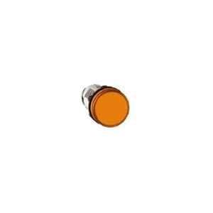 Schneider Electric Harmony XB5 22mm Amber 1NO Flush Type Spring Return Illuminated Push Button, XB5AW38G1N