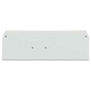Wago 2.5x75mm Light Gray End & Intermediate Plate, 280-352