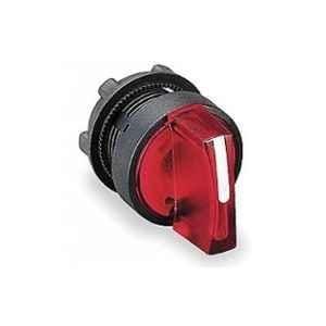 Schneider Electric Harmony XB5 24V 1 NO+1NC Red 3 Position Stay Put Illuminated Selector Switch, XB5AK134B5N