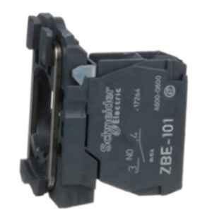 Schneider Electric Harmony XB5 1-NO Single Contact Block with Body Fixing Collar, ZB5AZ101