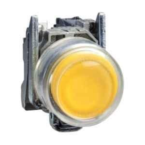Schneider Electric Harmony XB4 22mm Yellow Illuminated Push Button, XB4BP583B5EX