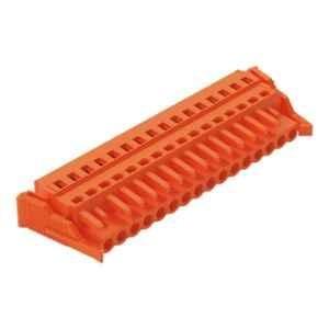 Wago 5.8mm 16 Pole Orange Female Connector, 231-316/037-000