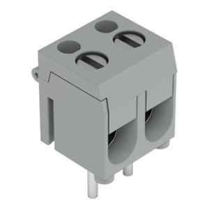 Wago 2.5 Sqmm 2P Grey PCB Terminal Block, 237-132