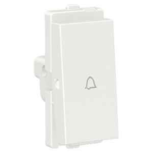 Schneider Electric Clipsal X 6 Amp White Bell Push, CPX6BP1M_WE