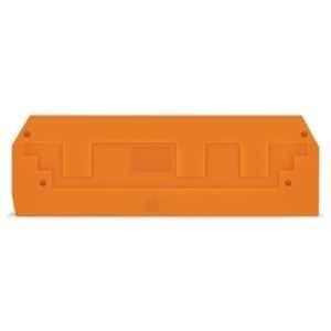 Wago 2.5x104.3mm Orange End & Intermediate Plate, 283-352