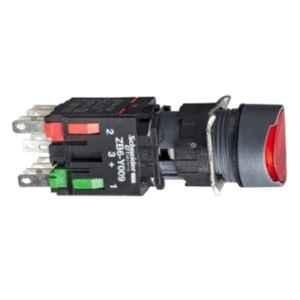 Schneider Electric Harmony XB6 1NC 16mm Plastic Spring Return Illuminated Push Button, XB6AW4B2B