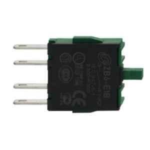 Schneider Electric Harmony XB6 1-NC Single Contact Block for 16mm Head Faston Connector, ZB6E2B
