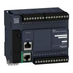 Schneider Electric Modicon M221 14 Discrete Input 10 Sink Transistor Output 24VDC Logic Controller, TM221CE24U