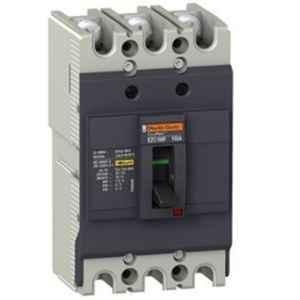 Schneider Electric EasyPact EZC 160A Three Pole MCCB for Distribution Board, EZC250H3160, Breaking Capacity: 36 kA