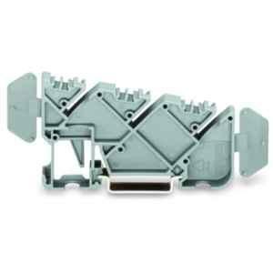 Wago 12x80mm Insulated Busbar Carrier Gray, 812-140