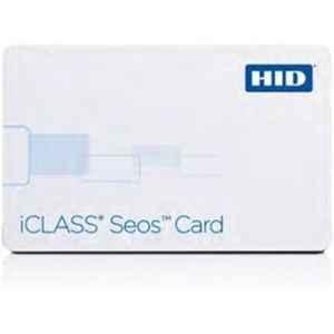 Hid Seos iClass PVC Contactless Smart Card, 5006PGGMN