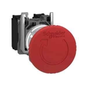 Schneider Electric Harmony XB4 1NC Red Switching Off Latching Turn Release Emergency Stop Switch, XB4BS8442