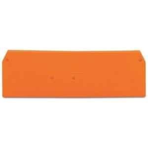 Wago 2.5x85.8mm Orange End & Intermediate Plate, 281-335