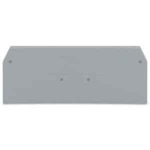 Wago 2.5 mm Grey End & Intermediate Plate, 281-324