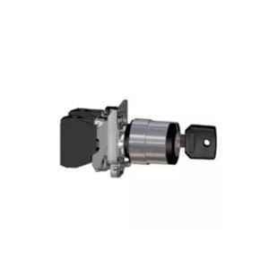 Schneider Electric 22mm 3 Positions Harmony Key Selector Switch, XB4BG33