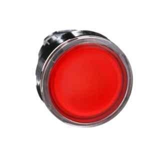 Schneider Electric Harmony XB4 22mm Round Red Head for Illuminated Push Button, ZB4BW343