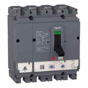 Schneider Electric EasyPact 160A CVS160F 4 Pole Circuit Breaker, LV516509