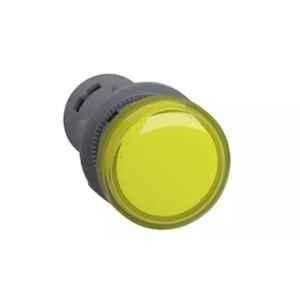 Schneider Electric 22mm Yellow Pilot Light, XA2EVB8LC