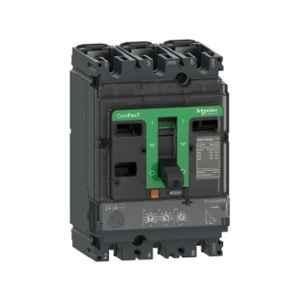 Schneider Electric ComPacT NSX100H 100A 3 Pole 70kA Circuit Breaker, C10H32D100