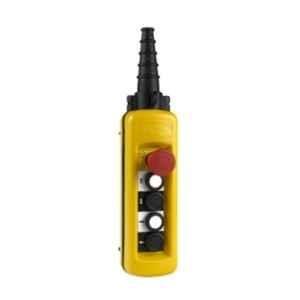 Schneider Electric Harmony XAC Yellow Pendant Control Station, XACA4813