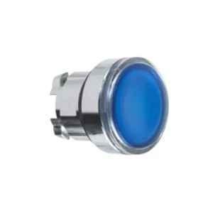 Schneider Electric 22mm Harmony XB4 Blue Flush Push Button, ZB4BW363