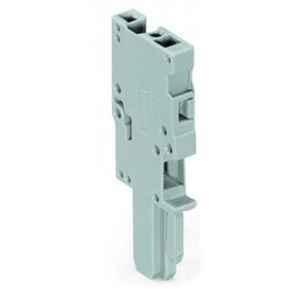 Wago 4 Sqmm 5mm 1 Pole Gray Coding Finger 1-Conductor Cage Clamp Female Connector, 769-101
