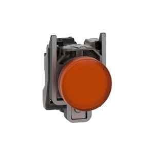 Schneider Electric Harmony XB4 230-240VAC 22.5mm Orange Pilot Light with Universal LED, XB4BVM5