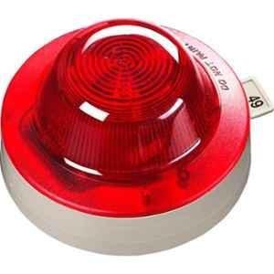 Apollo 17-28V DC 115x38mm Polycarbonate Red Loop Powered Visual Indicator, 55000-877