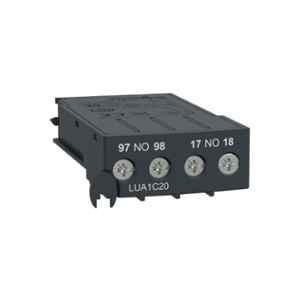Schneider Electric TeSys LUA1 2 NO Auxiliary Signaling Contact Block for TeSys U Starter Controller, LUA1C20