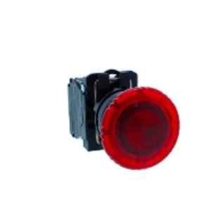 Schneider Electric 22.5mm Red Illuminated Push Button, XB5AW74M2N