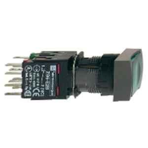 Schneider Electric Harmony XB6 16mm 12-24V Green Illuminated Push Button, XB6DW3B1B
