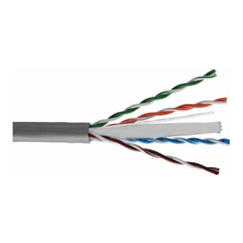 Eonsecure CAT6 24 AWG UTP LAN Cable, EST0ECAT6G100C, Length: 100 m