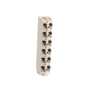 Schneider Electric Modicon TM5 12 Contacts 24VDC White Terminal Block, TM5ACTB12
