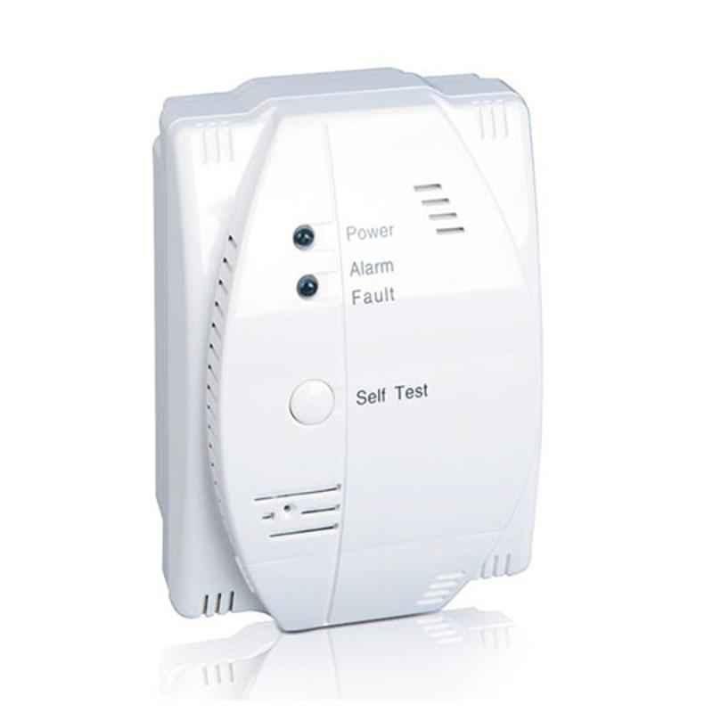 GST 24V ABS Ivory White Addressable Gas Detector, I-9602LW-NG