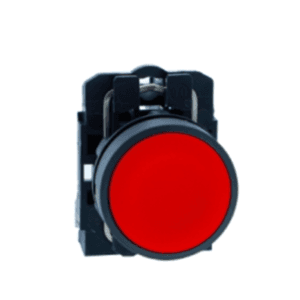 Schneider Electric Harmony XB5N 22.5mm 1NO Round Plastic Red Spring Return Pushbutton, XB5AA41N