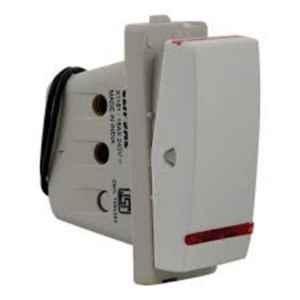 Schneider Electric 6A One Way White Opale Switch with Indicator Lamp, X1081WH