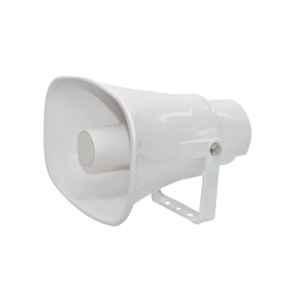 EONAV 15W ABS White High Quality Elliptical Horn Speaker, ATHORN15EC