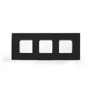 Schneider Electric Opale 6 Module Coke Grey Grid & Cover Plate, AAKY0806