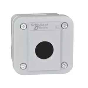 Schneider Electric XALE1 Empty Control Station 22mm Dia. Light Grey
