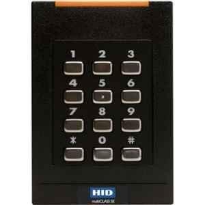HID multiCLASS SE Black Smartcard Reader with Keypad, HIA921PTNNEK00000