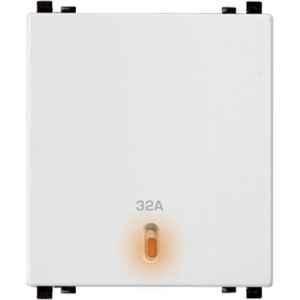 Schneider Electric ZENcelo 32A 1 Way White Full-Flat DP Switch, IN8486/32