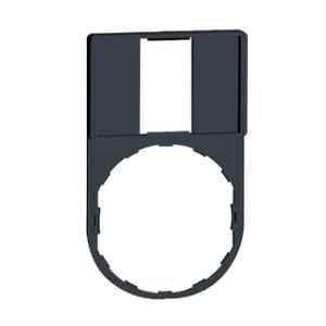 Schneider Electric 30x50mm 18x27mm Unmarked Dark Grey Plastic Legend Holder, ZBZ33