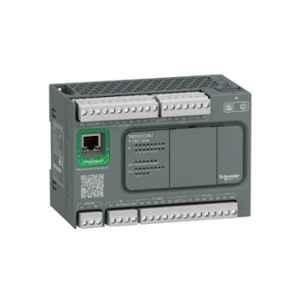 Schneider Electric Easy Modicon M200 24V DC 24IO Transistor SINK+ Ethernet Logic Controller, TM200CE24U