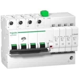 Schneider Electric Acti9 iQuick PRD8R 8kA Three Pole+N Modular Surge Arrester with Remote Transfert, A9L16300