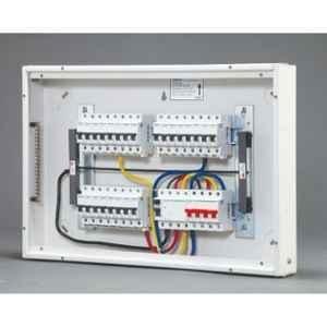 Schneider Electric Acti9 6 Ways Single Door TPN Distribution Board, A9HTNS06