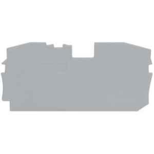 Wago 1x69.4mm Gray End & Intermediate Plate, 2016-1291