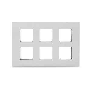 Schneider Electric Opale 12 Module White Grid & Cover Plate, X0712