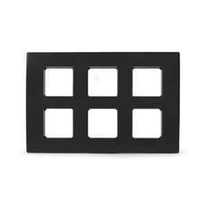 Schneider Electric Opale 12 Module Coke Grey Grid & Cover Plate, AAKY0812