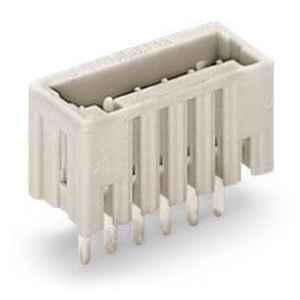 Wago 2.5mm 2 Pole THT Light Grey Male Header, 733-332